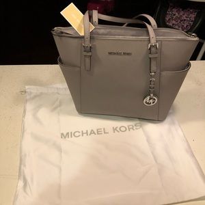 Beautiful Heathered grey MK bag